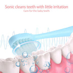 New Hot Children Electric Toothbrush Cartoon Pattern Tooth Brush Electric Teeth Tooth Brush For Kids with Soft Replacement Head