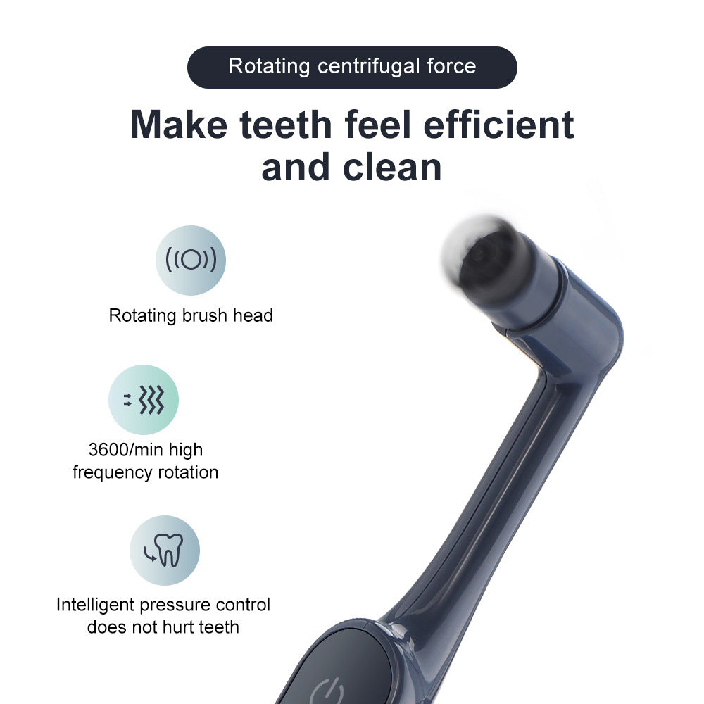 Advanced 360° Rotary Electric Toothbrush with Type-C Fast Charging