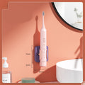Punch-Free Electric Toothbrush Toilet Rack Wall-Mounted Bathroom Storage Leak-Proof Electric Discharge Toothbrush Drain Bracket
